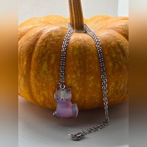 Cute Cat Pendant Necklace